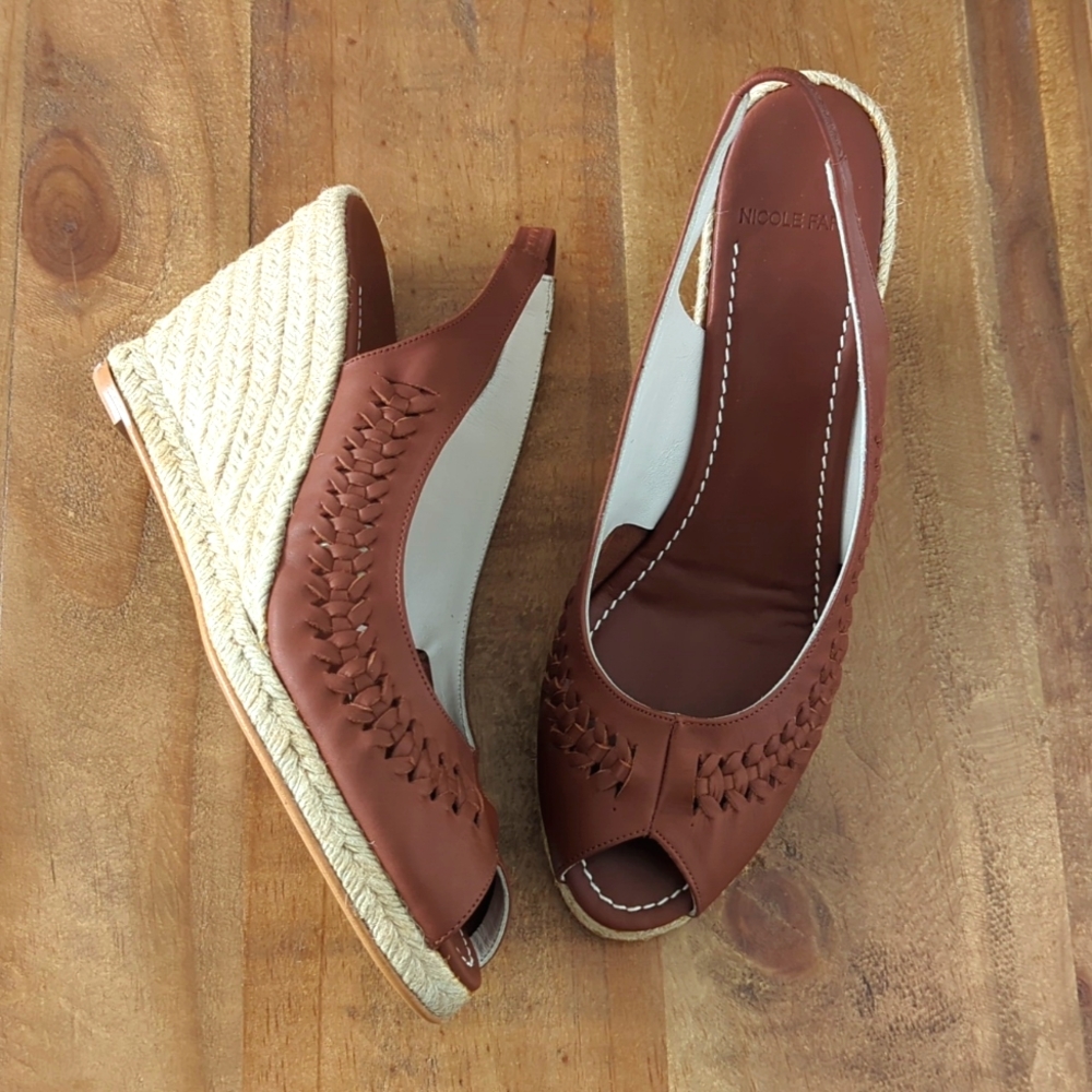 🆕🌿NICOLE FARHI ESPADRILLES🌿 - Picture 1 of 14